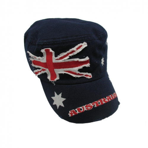 Australian Flag Field Cap | Australia Sheepskins and Souvenirs
